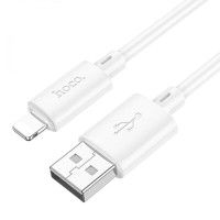 Дата кабель Hoco X88 Gratified USB to Lightning (1m) Белый (41063)
