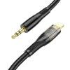 Аудіо кабель Aux Hoco UPA25 (AUX 3.5 to Lightning) (1m) Черный (41064)