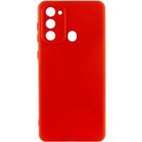 Чохол Silicone Cover Lakshmi Full Camera (A) для Tecno Spark Go 2022 (KG5m) Красный (41085)