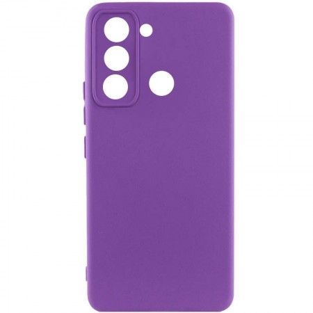 Чохол Silicone Cover Lakshmi Full Camera (A) для TECNO Pop 5 LTE Фіолетовий (41073)