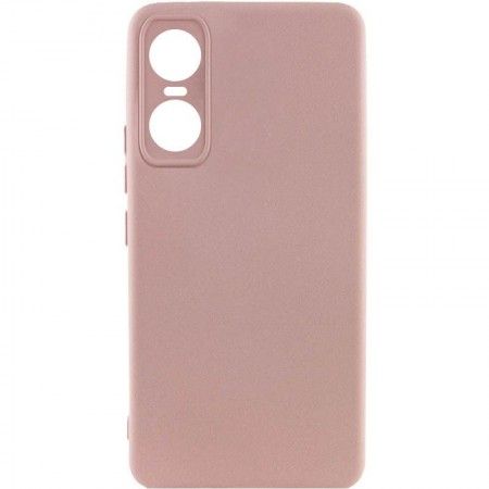 Чохол Silicone Cover Lakshmi Full Camera (A) для Tecno Pop 6 Pro Розовый (41110)