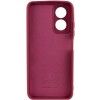 Чохол Silicone Cover Lakshmi Full Camera (A) для Oppo A17 Бордовый (41091)