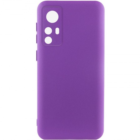 Чохол Silicone Cover Lakshmi Full Camera (A) для Xiaomi Redmi Note 12S Фиолетовый (39426)