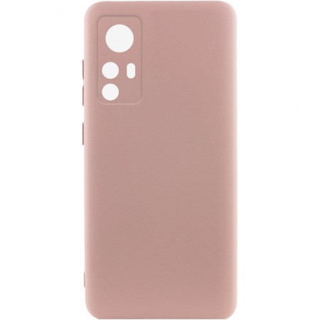 Чохол Silicone Cover Lakshmi Full Camera (A) для Xiaomi Redmi Note 12S Рожевий (39423)