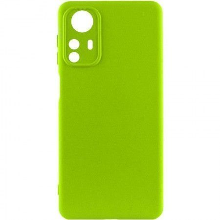 Чохол Silicone Cover Lakshmi Full Camera (A) для Xiaomi Redmi Note 12S Салатовий (43760)