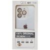 Чохол TPU+Glass Sapphire Midnight для Apple iPhone 14 Pro Max (6.7'') Білий (39507)