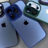Чохол TPU+Glass Sapphire Midnight для Apple iPhone 14 Pro Max (6.7'') Синій (39512)