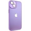 Чохол TPU+Glass Sapphire Midnight для Apple iPhone 13 (6.1'') Бузковий (41930)
