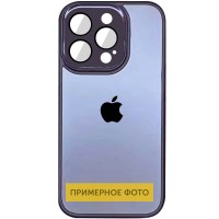 Чохол TPU+Glass Sapphire Midnight для Apple iPhone 13 (6.1'') Фіолетовий (39488)
