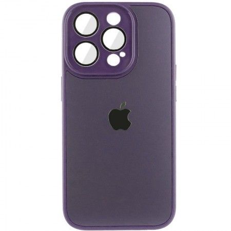 Чохол TPU+Glass Sapphire Midnight для Apple iPhone 13 Pro Max (6.7'') Фіолетовий (41931)