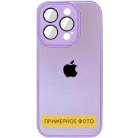 Чохол TPU+Glass Sapphire Midnight для Apple iPhone 14 (6.1'') Бузковий (39535)