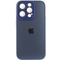 Чохол TPU+Glass Sapphire Midnight для Apple iPhone 13 Pro (6.1'') Синий (41936)