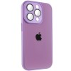 Чохол TPU+Glass Sapphire Midnight для Apple iPhone 13 Pro (6.1'') Бузковий (40202)