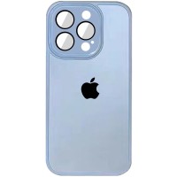 Чохол TPU+Glass Sapphire Midnight для Apple iPhone 12 Pro Max (6.7'') Блакитний (39565)