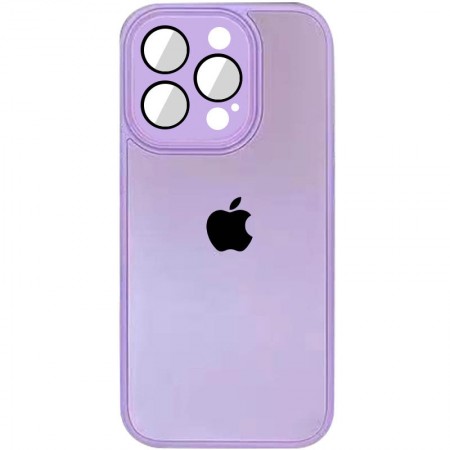 Чохол TPU+Glass Sapphire Midnight для Apple iPhone 12 Pro Max (6.7'') Бузковий (39570)