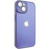 Чохол TPU+Glass Sapphire Midnight для Apple iPhone 14 Plus (6.7'') Бузковий (41386)