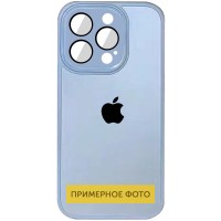 Чохол TPU+Glass Sapphire Midnight для Apple iPhone 14 Plus (6.7'') Блакитний (39574)