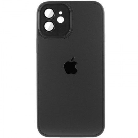 Чохол TPU+Glass Sapphire Midnight для Apple iPhone 12 (6.1'') Черный (41939)