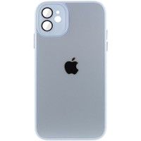Чохол TPU+Glass Sapphire Midnight для Apple iPhone 12 (6.1'') Голубой (41938)
