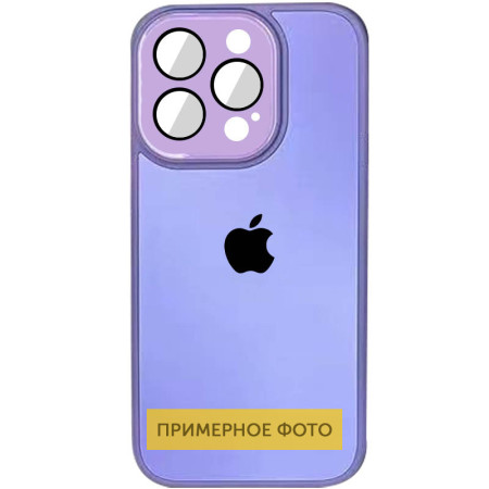 Чохол TPU+Glass Sapphire Midnight для Apple iPhone 12 (6.1'') Бузковий (39562)