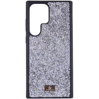 TPU чохол Bling World Rock Diamond для Samsung Galaxy S23 Ultra Серебристый (39367)
