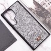 TPU чохол Bling World Rock Diamond для Samsung Galaxy S23 Ultra Сріблястий (39367)