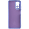 Чохол Silicone Cover Lakshmi Full Camera (AAA) для Xiaomi Redmi Note 11 (Global) / Note 11S Бузковий (39714)