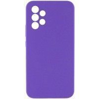 Чохол Silicone Cover Lakshmi Full Camera (AAA) для Samsung Galaxy A33 5G Фіолетовий (42489)