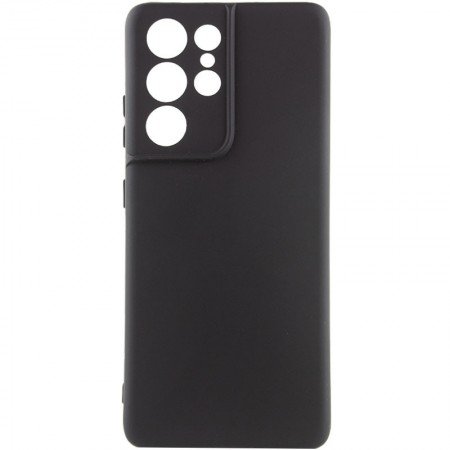 Чохол Silicone Cover Lakshmi Full Camera (AAA) для Samsung Galaxy S23 Ultra Чорний (39761)