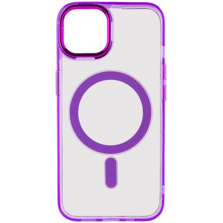 Чохол TPU Iris with MagSafe для Apple iPhone 11 (6.1'') Фіолетовий (40225)