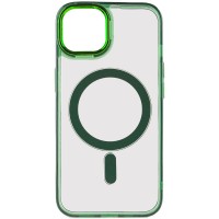 Чохол TPU Iris with MagSafe для Apple iPhone 11 (6.1'') Зелёный (40226)