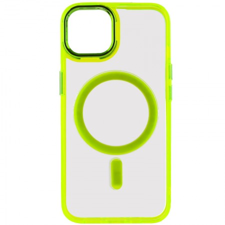 Чохол TPU Iris with MagSafe для Apple iPhone 12 Pro / 12 (6.1'') Жовтий (40230)