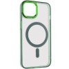Чохол TPU Iris with MagSafe для Apple iPhone 12 Pro / 12 (6.1'') Зелений (40231)