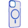 Чохол TPU Iris with MagSafe для Apple iPhone 12 Pro / 12 (6.1'') Синий (40236)