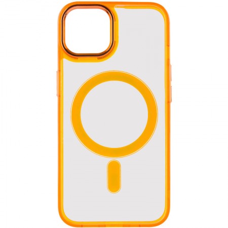 Чохол TPU Iris with MagSafe для Apple iPhone 12 Pro Max (6.7'') Помаранчевий (40243)