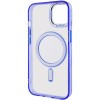 Чохол TPU Iris with MagSafe для Apple iPhone 12 Pro Max (6.7'') Синій (40246)