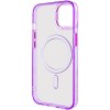 Чохол TPU Iris with MagSafe для Apple iPhone 12 Pro Max (6.7'') Фиолетовый (40247)