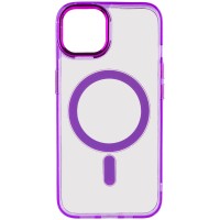 Чохол TPU Iris with MagSafe для Apple iPhone 13 (6.1'') Фиолетовый (40257)