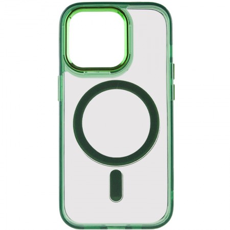 Чохол TPU Iris with MagSafe для Apple iPhone 13 Pro (6.1'') Зелений (40261)
