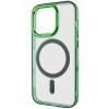 Чохол TPU Iris with MagSafe для Apple iPhone 13 Pro (6.1'') Зелёный (40261)