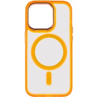 Чохол TPU Iris with MagSafe для Apple iPhone 13 Pro (6.1'') Помаранчевий (40263)