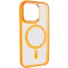 Чохол TPU Iris with MagSafe для Apple iPhone 13 Pro (6.1'') Оранжевый (40263)