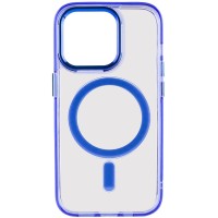 Чохол TPU Iris with MagSafe для Apple iPhone 13 Pro (6.1'') Синій (40266)