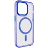 Чохол TPU Iris with MagSafe для Apple iPhone 13 Pro (6.1'') Синій (40266)