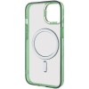 Чохол TPU Iris with MagSafe для Apple iPhone 14 (6.1'') Зелёный (40282)