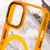 Чохол TPU Iris with MagSafe для Apple iPhone 14 (6.1'') Оранжевый (40284)