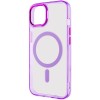 Чохол TPU Iris with MagSafe для Apple iPhone 14 (6.1'') Фіолетовий (40287)