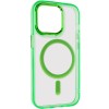 Чохол TPU Iris with MagSafe для Apple iPhone 14 Pro (6.1'') Салатовый (40295)