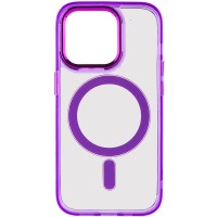 Чохол TPU Iris with MagSafe для Apple iPhone 14 Pro (6.1'') Фіолетовий (40297)