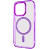 Чохол TPU Iris with MagSafe для Apple iPhone 14 Pro (6.1'') Фиолетовый (40297)